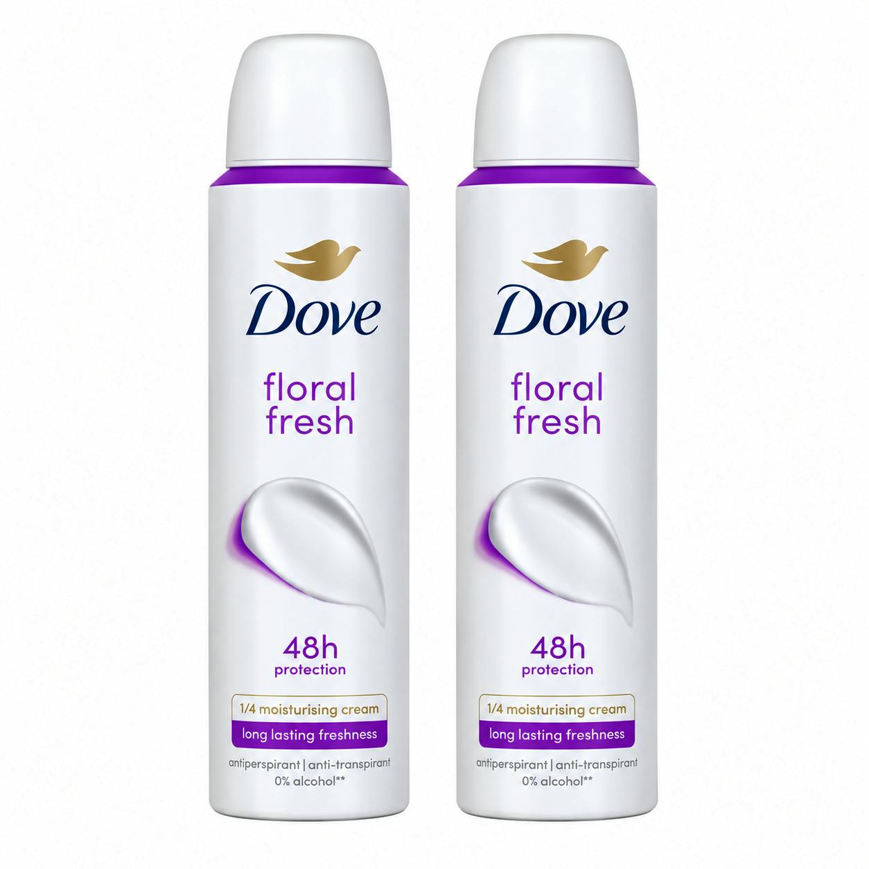 Dove Floral Fresh Deospray 150 ml + 150 ml