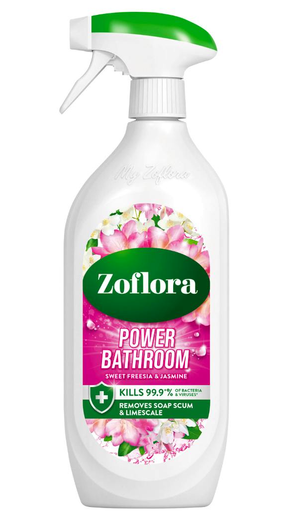 Zoflora Power Bathroom Spray Freesia & Jasmine 800 ml