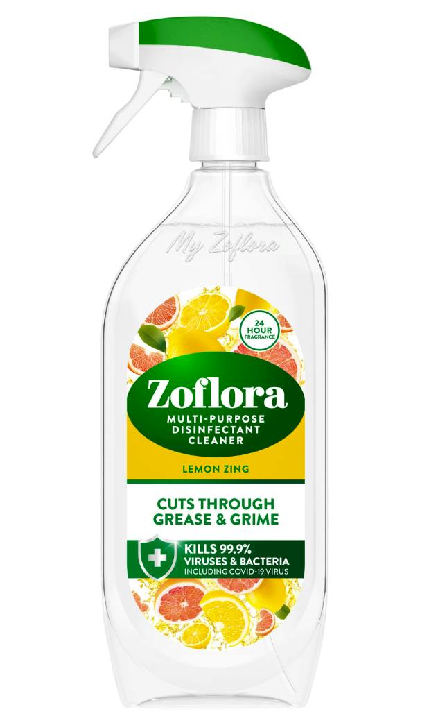 Zoflora Multi-Purpose Disinfectant Cleaner Lemon Zing 800 ml