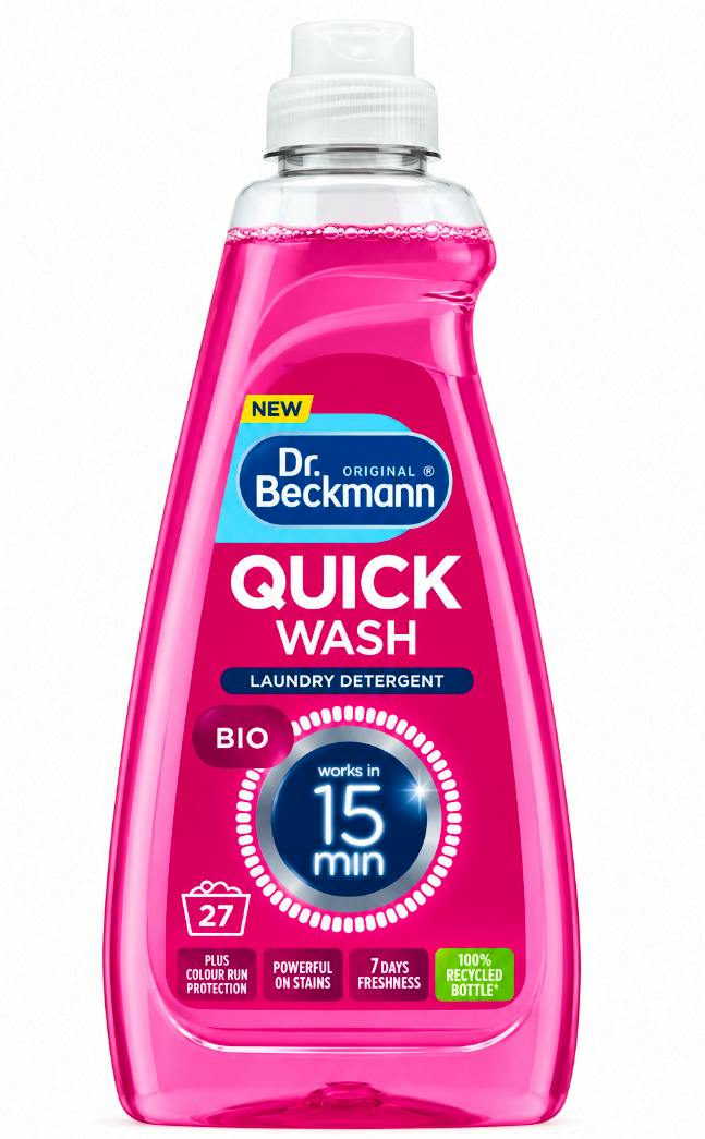 Dr. Beckmann Quick Wash Laundry Detergent Bio 810 ml