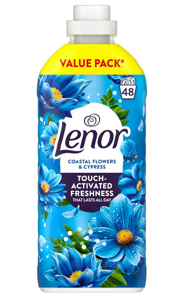 Lenor Fabric Conditioner Coastal Flowers & Cypress 1488 ml