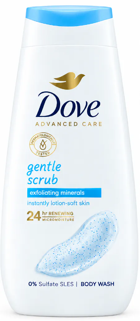 Dove Shower Gel Gentle Scrub 225 ml