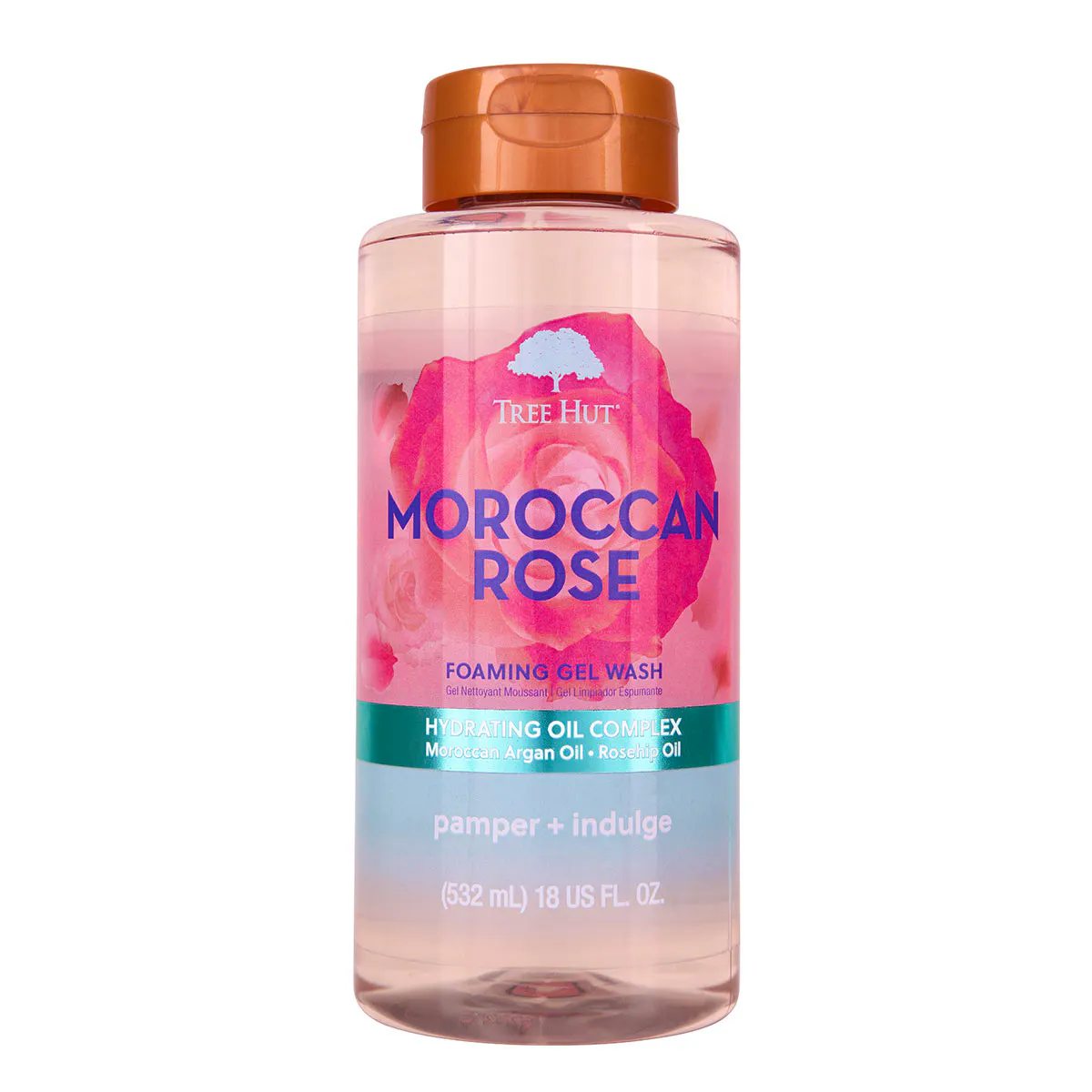 Tree Hut Foaming Gel Wash Moroccan Rose 532 ml
