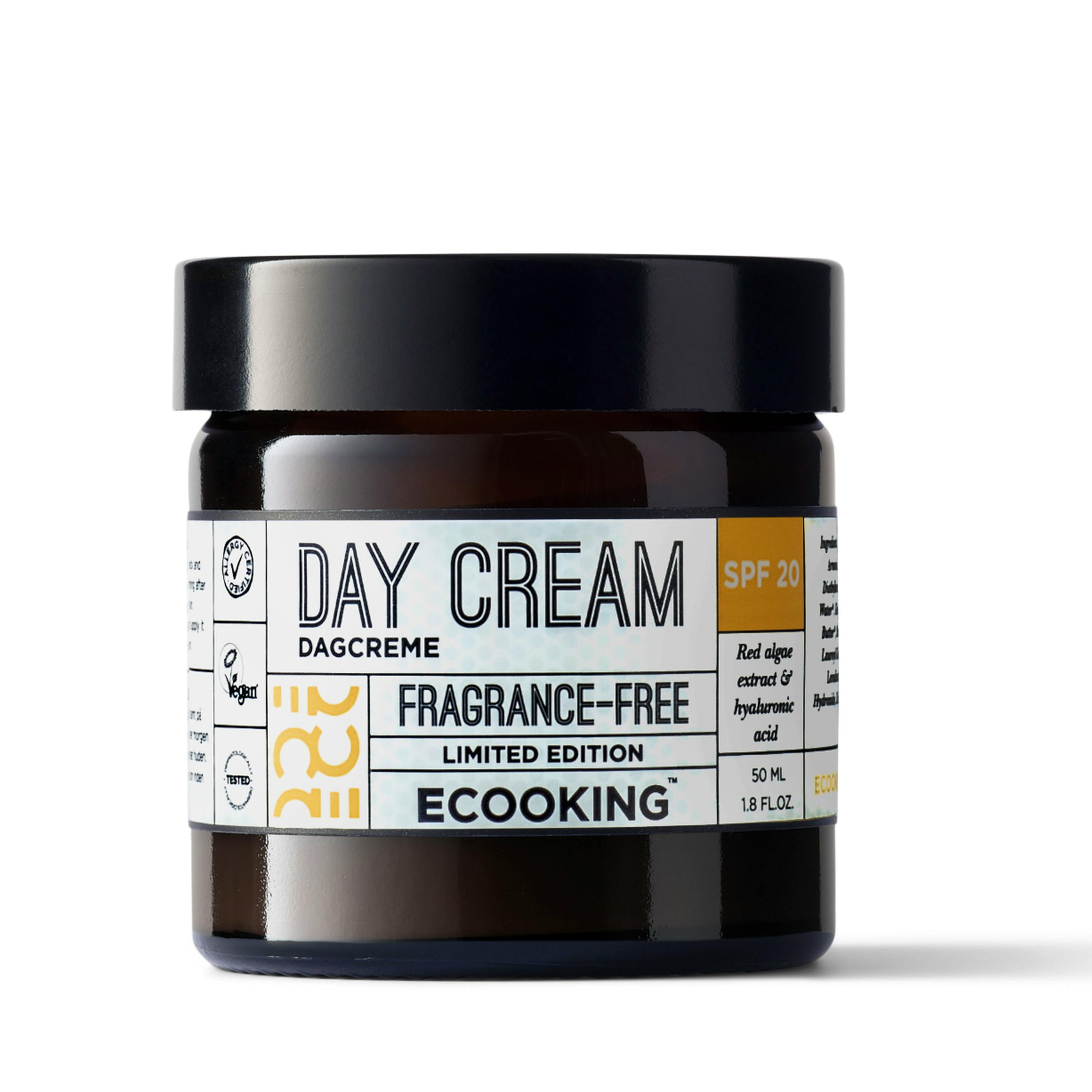 Ecooking Day Cream Fragrance Free SPF20 50 ml