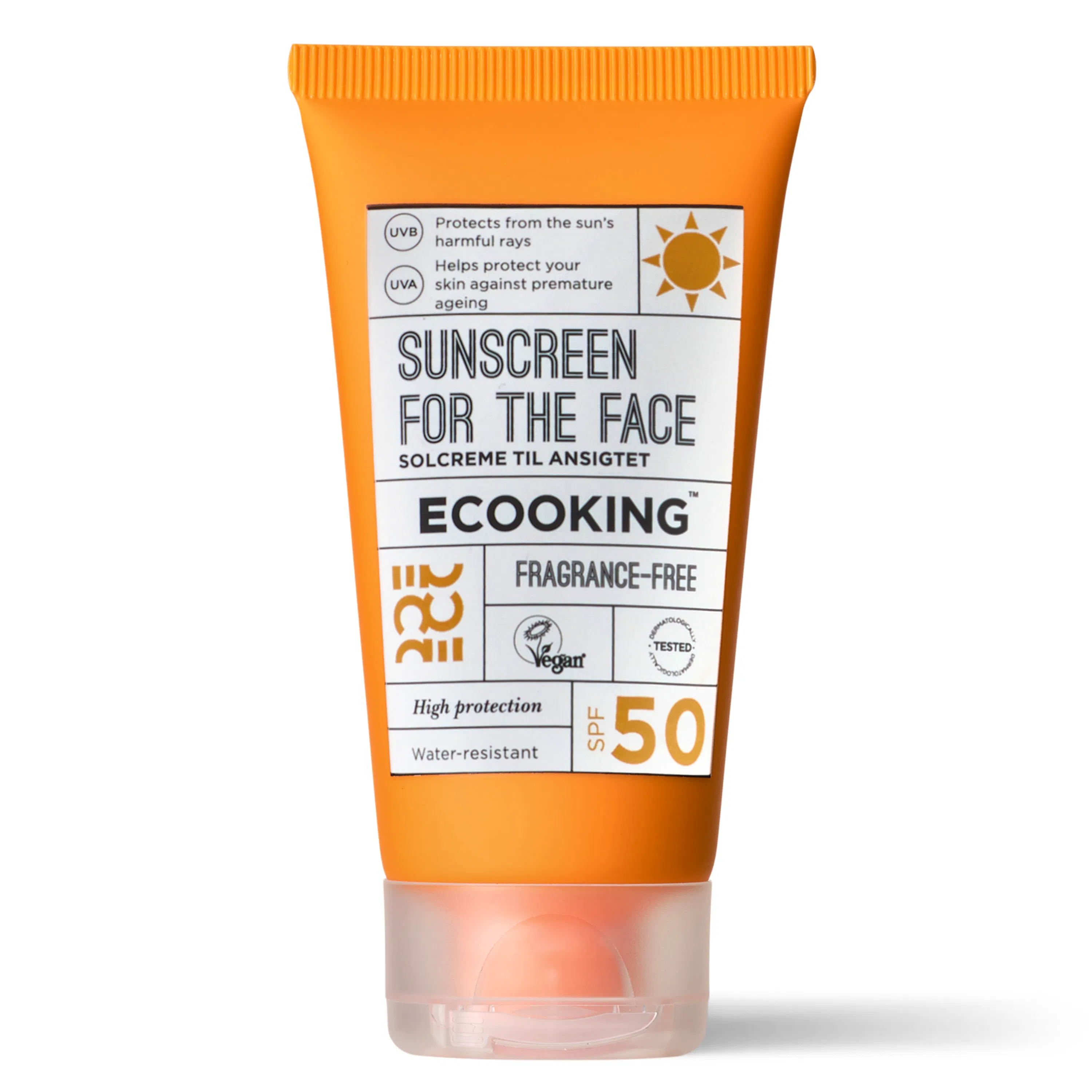 Ecooking Sun Care Sunscreen Face SPF50 50 ml