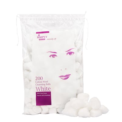 Simply Cotton Wool Ball 200 st