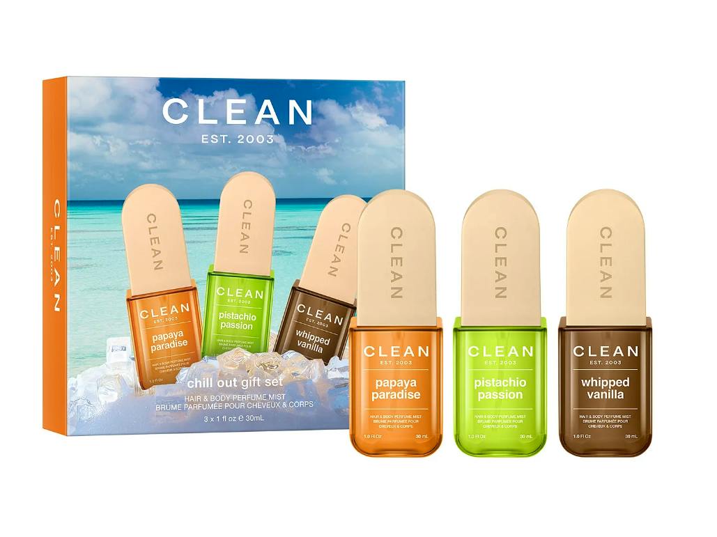 Clean Hair & Body Mist Set 30 ml + 30 ml + 30 ml