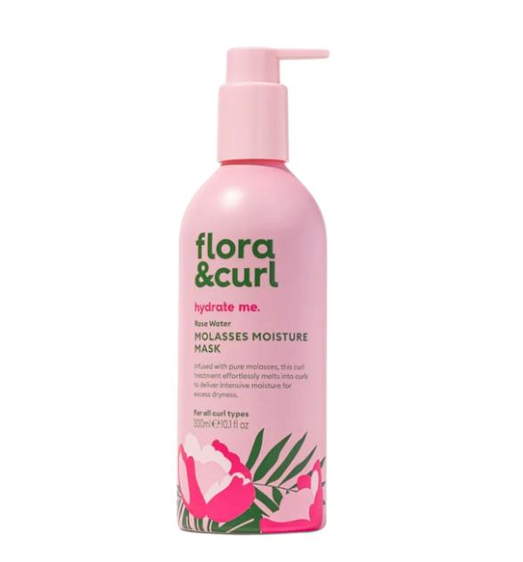 Flora & Curl Rose Water & Honey Molasses Moisture Mask 300 ml