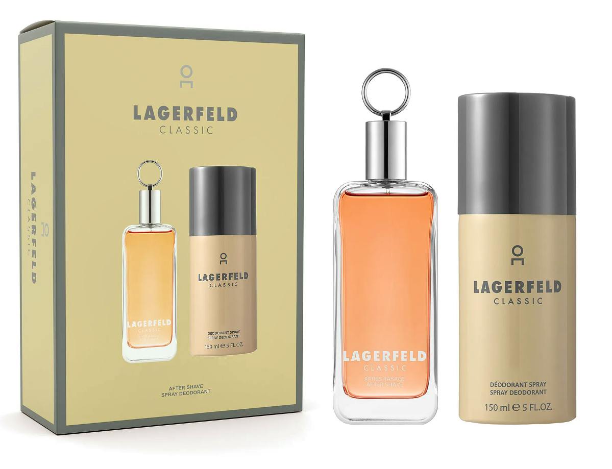 Karl Lagerfeld Gift Set Classic After Shave Lotion & Deo Spray 100 ml + 150 ml