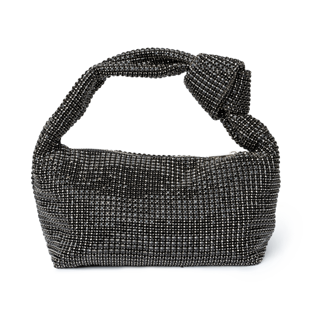 Sui Ava Silvermoon Crystal Bag Black Crystal 1 kpl