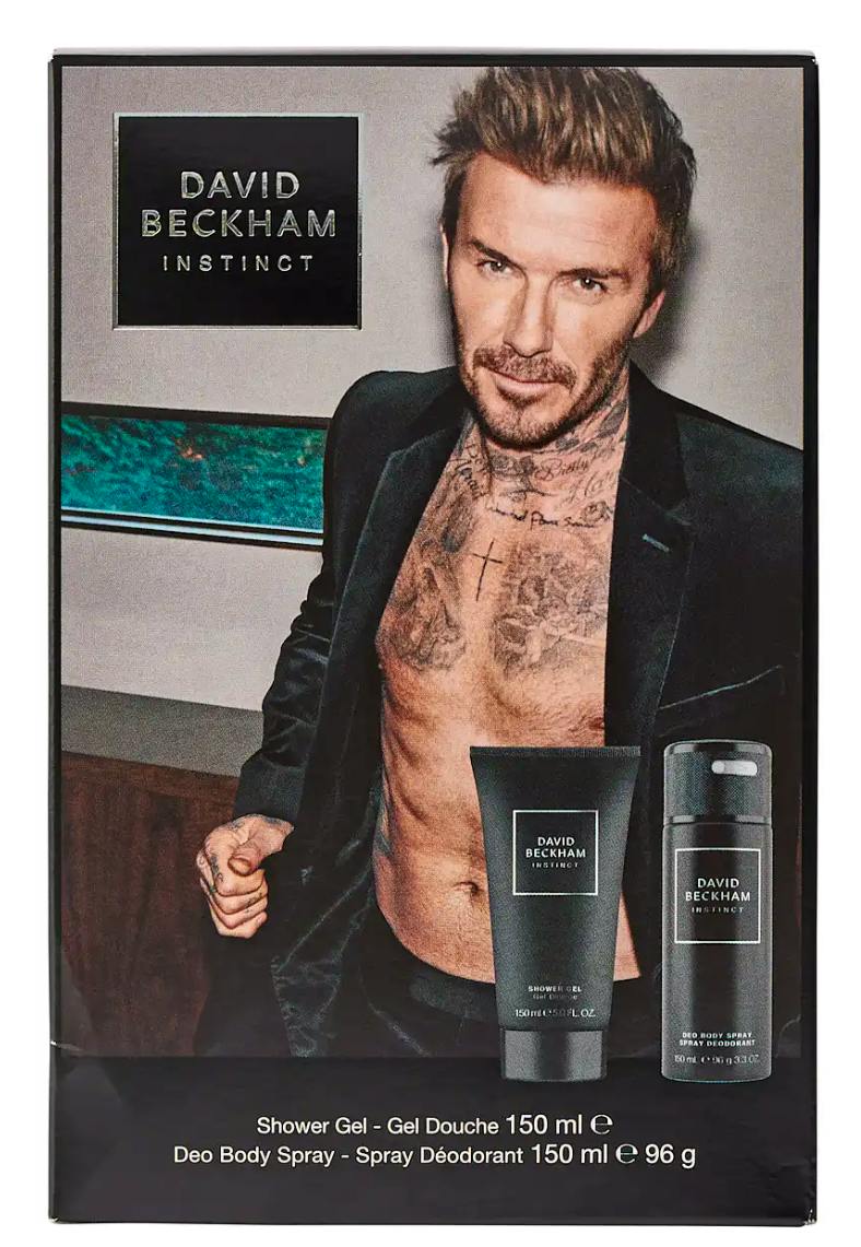 David Beckham Gift Set Instinct Deo & Shower Gel 150 ml + 150 ml