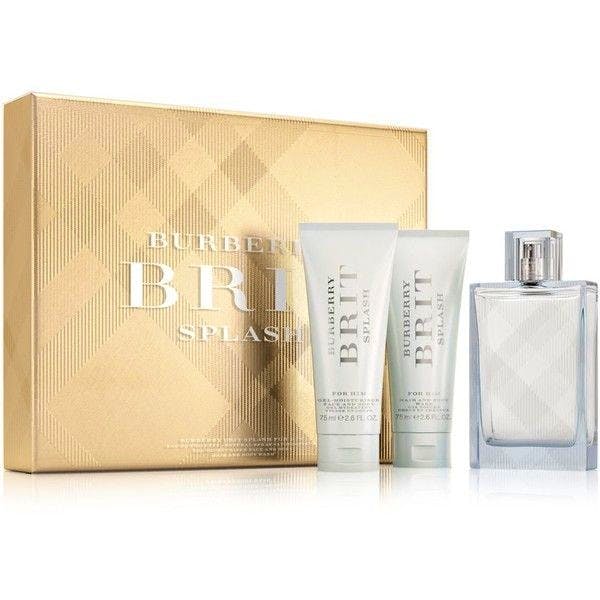 Burberry Brit Splash EDT & Gel Moisturiser & Body Wash 100 ml + 2 x 75