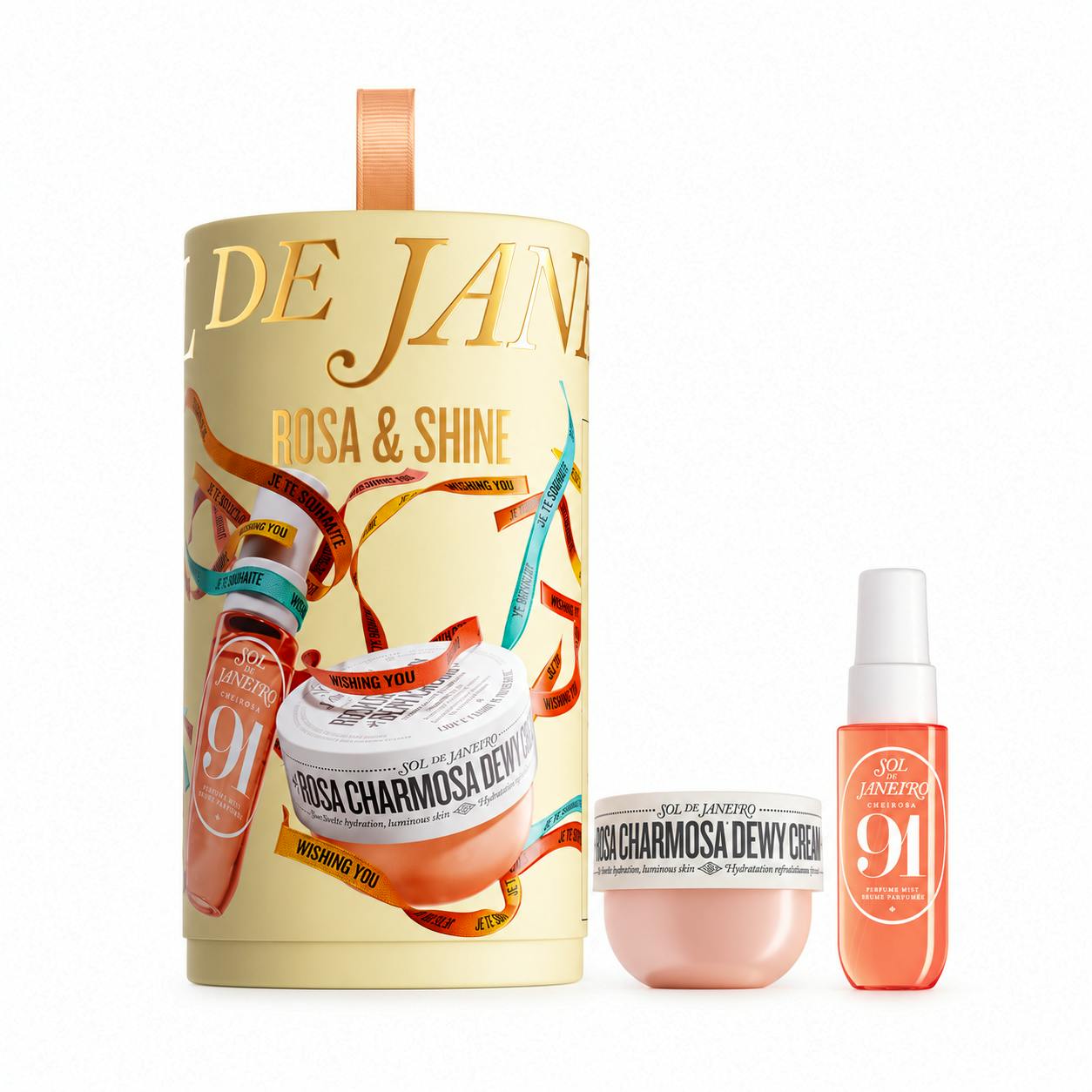 Sol de Janeiro Rosa & Shine Gift Set 75 ml + 30 ml