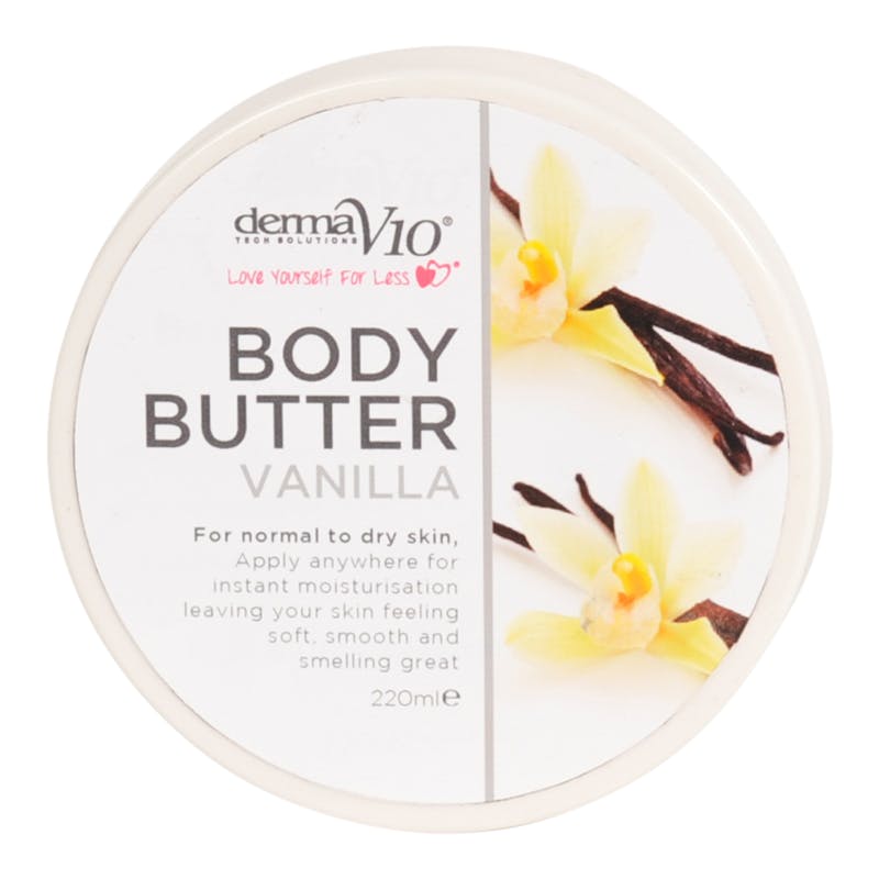 DermaV10 Vanilla Body Butter 220 ml