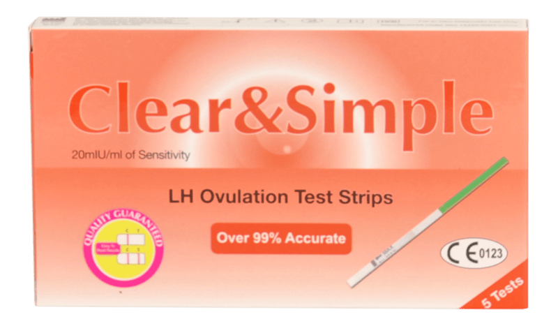 Clear & Simple 5 Ovulation Test Strips 5 stk