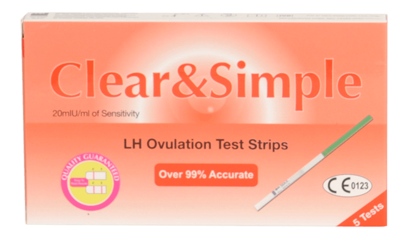 Clear & Simple Clear & Simple 5 Ovulatieteststrips 5 st