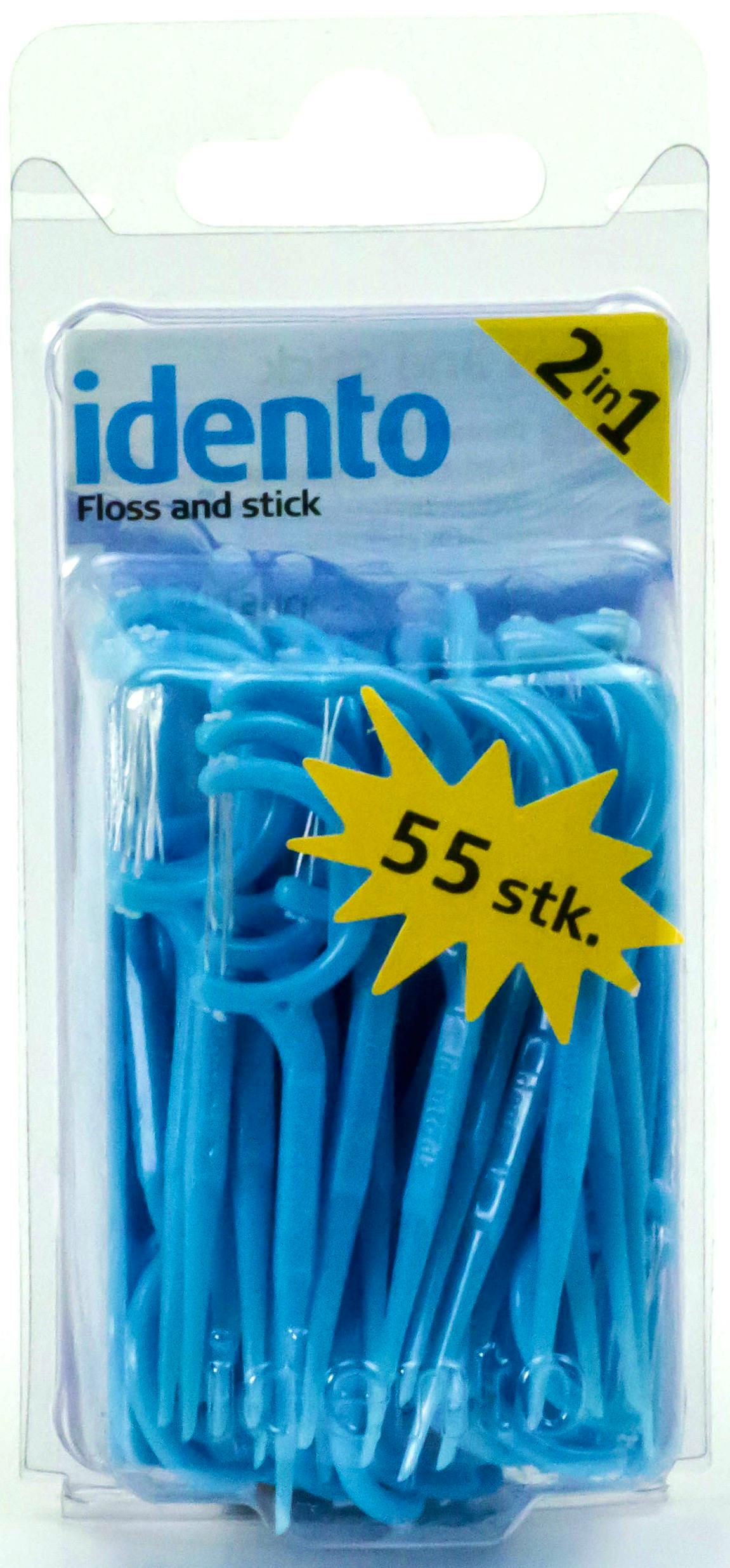 Idento Floss & Stick 2in1 55 st