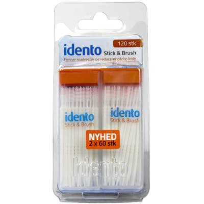 Idento Stick & Brush 120 stk