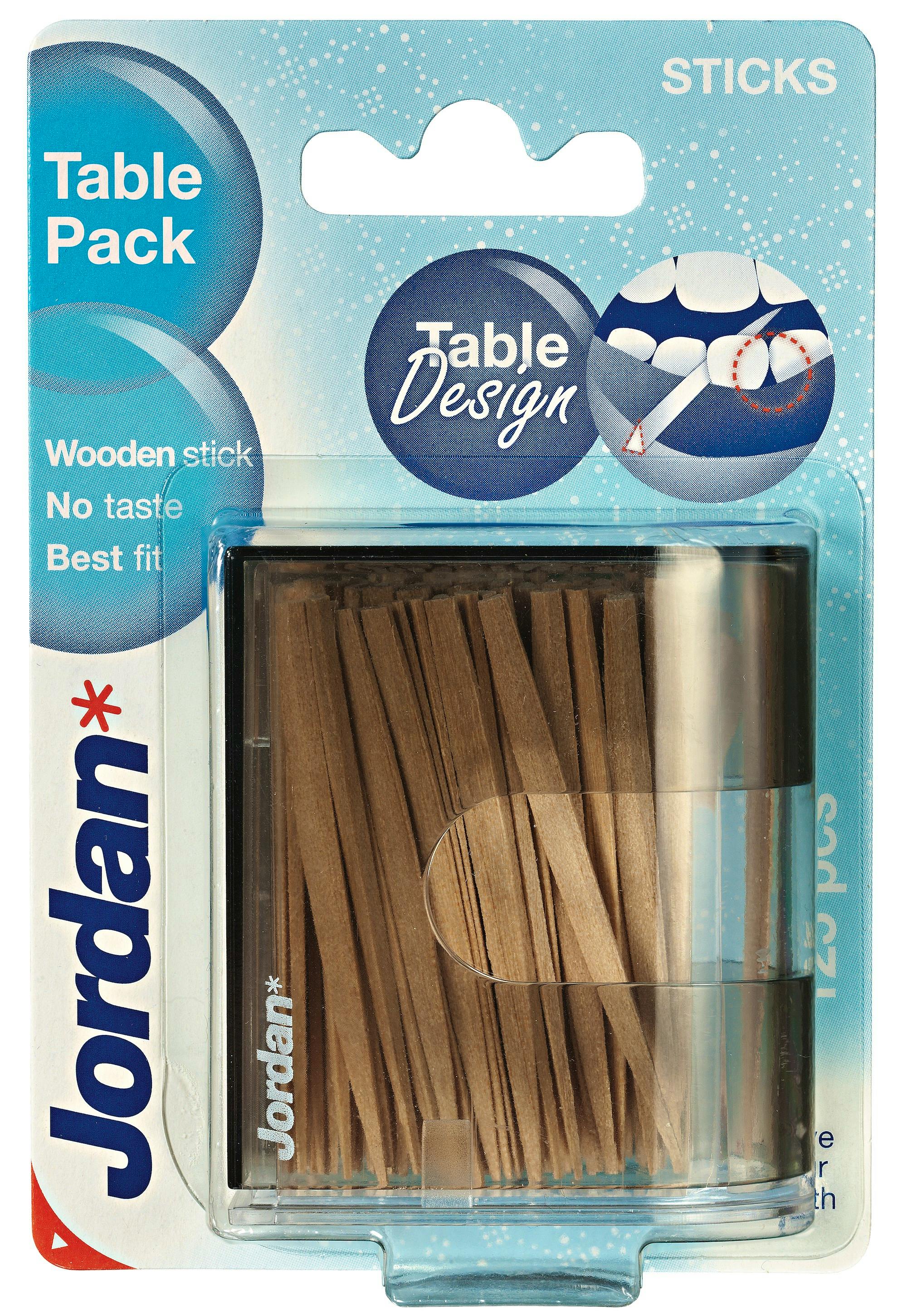 Jordan Wood Dental Sticks 125 stk 25.95 kr