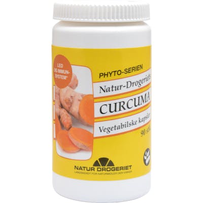 Natur Drogeriet Curcuma Curcumin Gurkemeje Kapsler 495 mg 90 stk