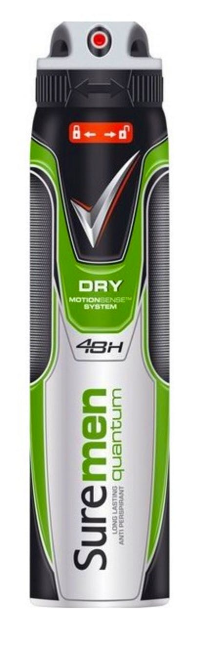 Sure Men Quantum Dry Deodorant Spray 250 ml £1.99