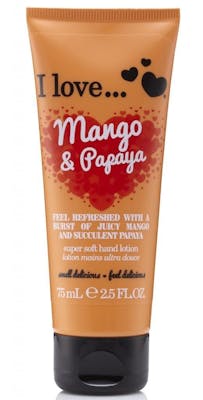 I Love Cosmetics Hand Lotion Mango &amp; Papaya 75 ml