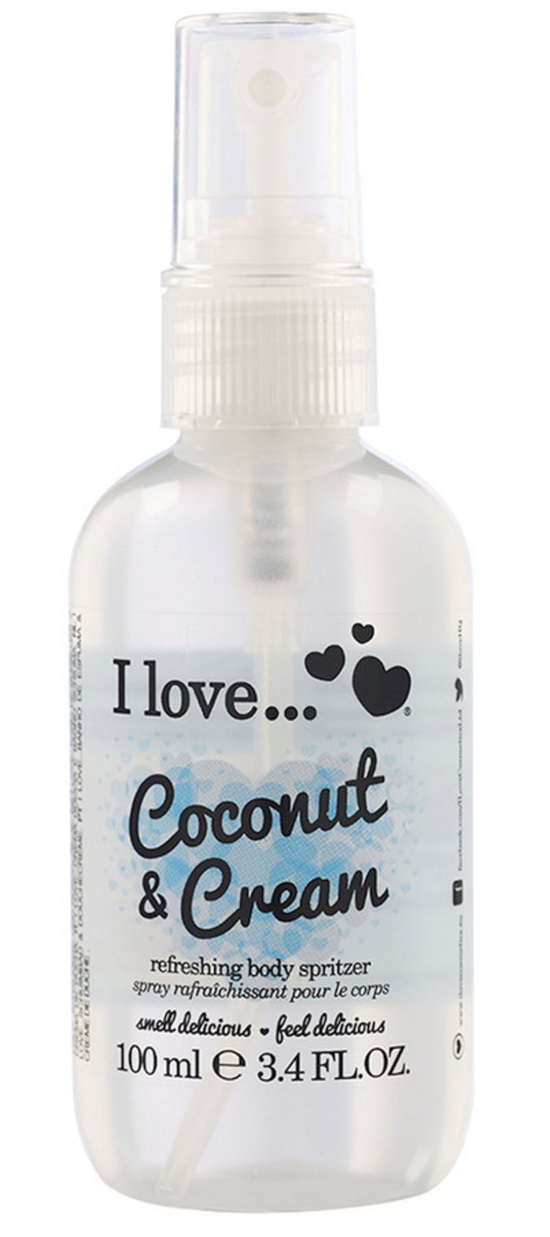 I Love Cosmetics Body Spritzer Coconut & Cream 100 ml