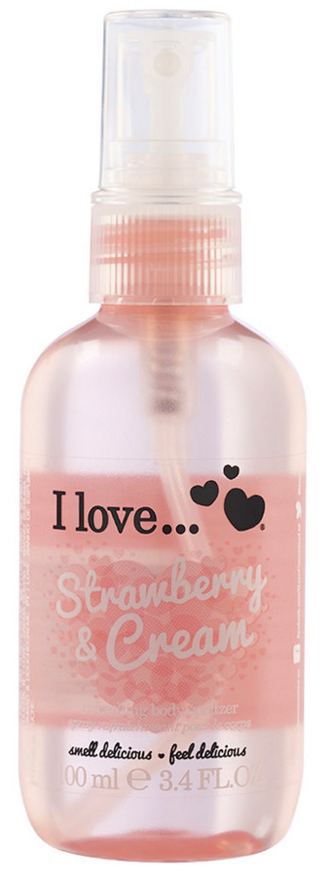 I Love Cosmetics Body Spritzer Strawberries & Cream 100 ml