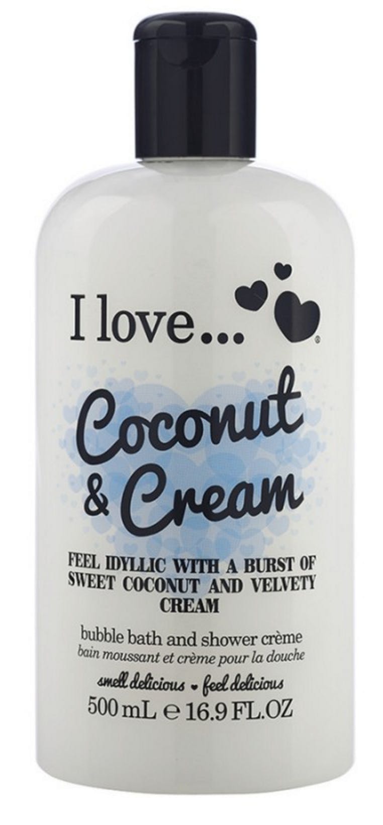 I Love Cosmetics Bath & Shower Creme Coconut & Cream 500 ml