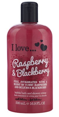 I Love Cosmetics Bath &amp; Shower Creme Raspberry &amp; Blackberry 500 ml