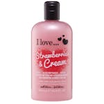 I Love Cosmetics Bath &amp; Shower Creme Strawberries &amp; Cream 500 ml