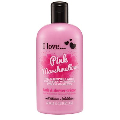I Love Cosmetics Bath &amp; Shower Creme Pink Marshmallow 500 ml