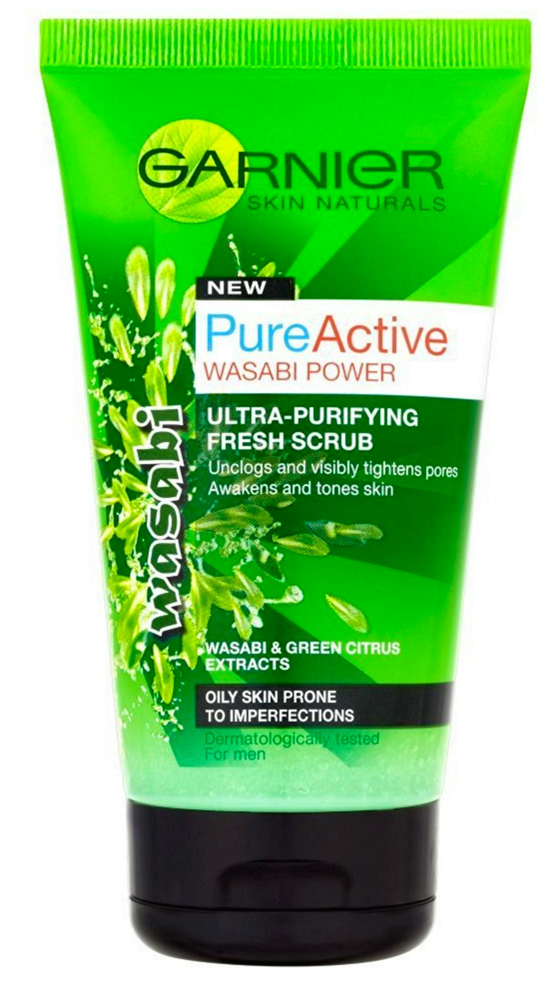 Garnier Pure Active Wasabi Power Face Wash 150 ml 2.59 EUR luxplus.nl