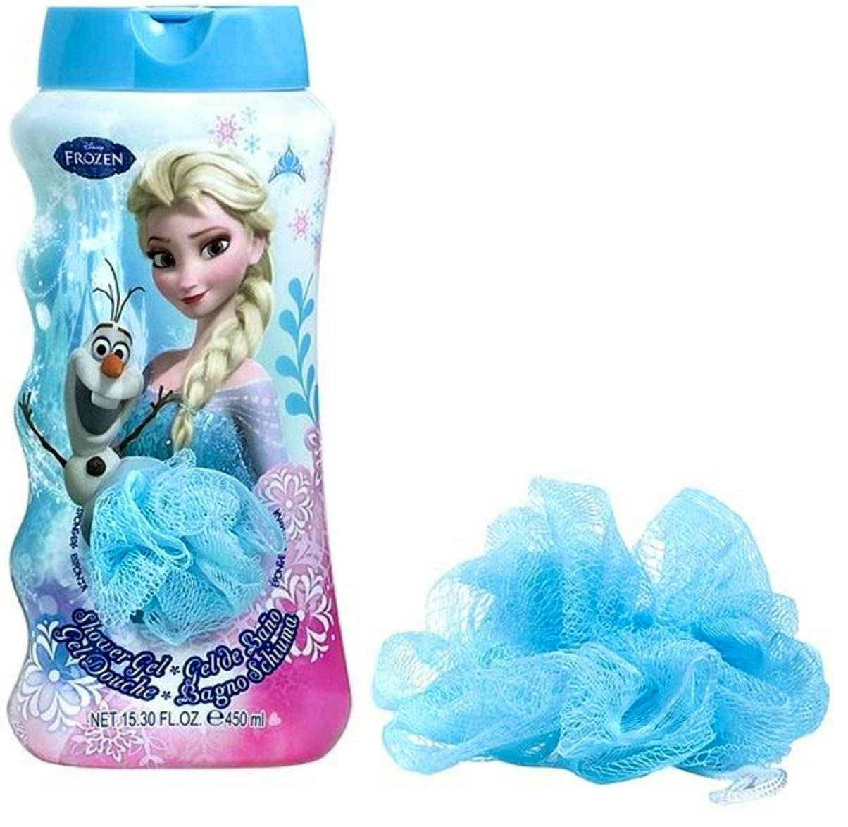 Disney Frozen Shower Gel & Sponge 450 ml + 1 st 2.49 EUR luxplus.nl