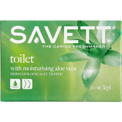 Savett Toilet Wet Wipes 10 kpl