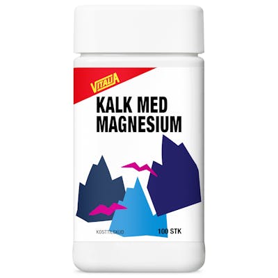 Vitalia Magnesium + Calcium 100 stk