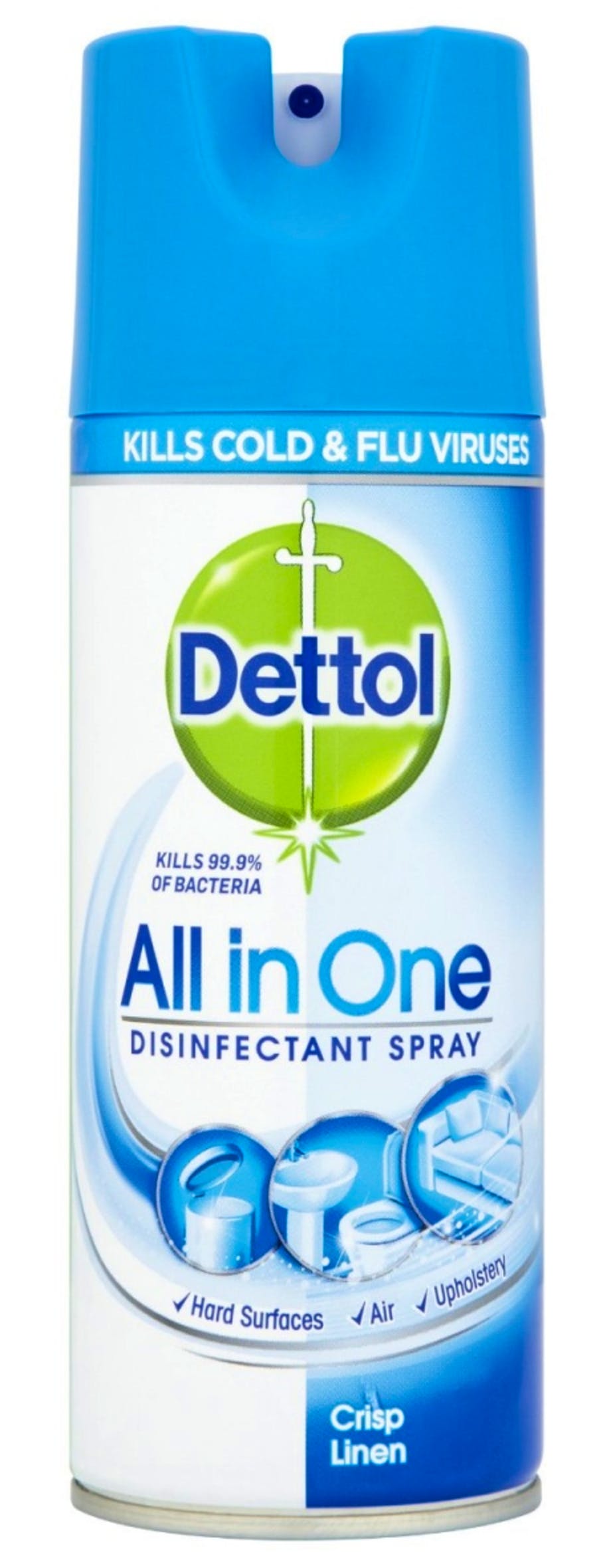 extract Twinkelen Subtropisch Dettol All in One Disinfecterende Spray Linen 400 ml - 3.29 EUR - luxplus.nl