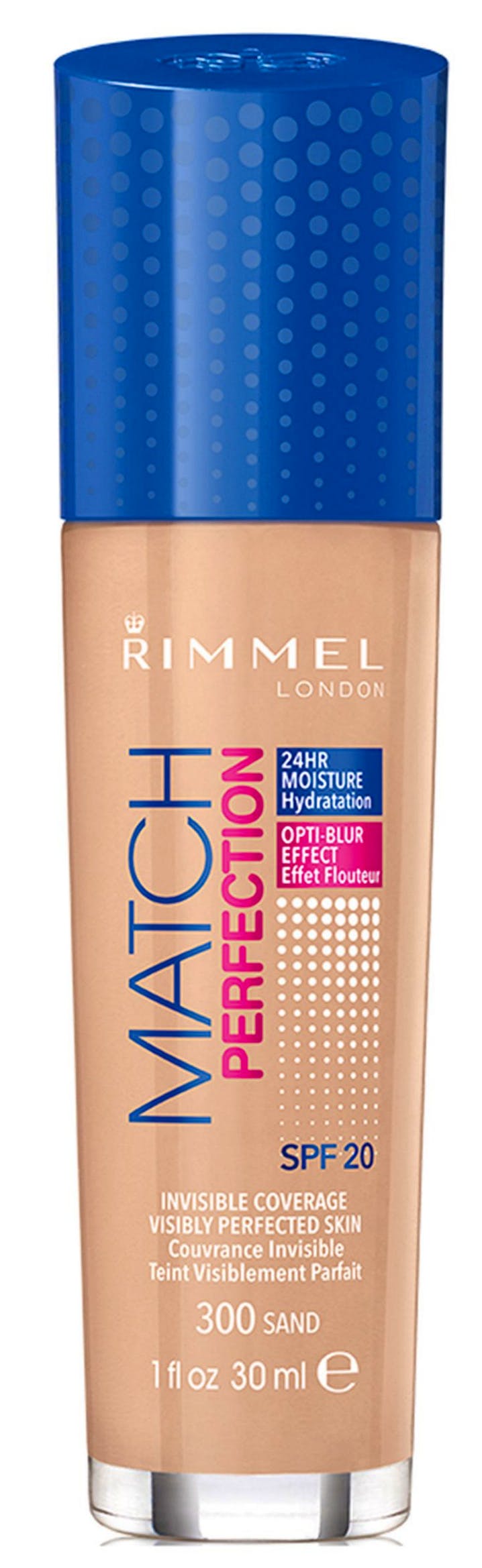 Rimmel Match Perfection Foundation 300 Sand 30 ml