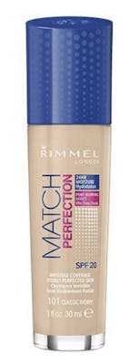 Rimmel Match Perfection Foundation 101 Classic Ivory 30 ml
