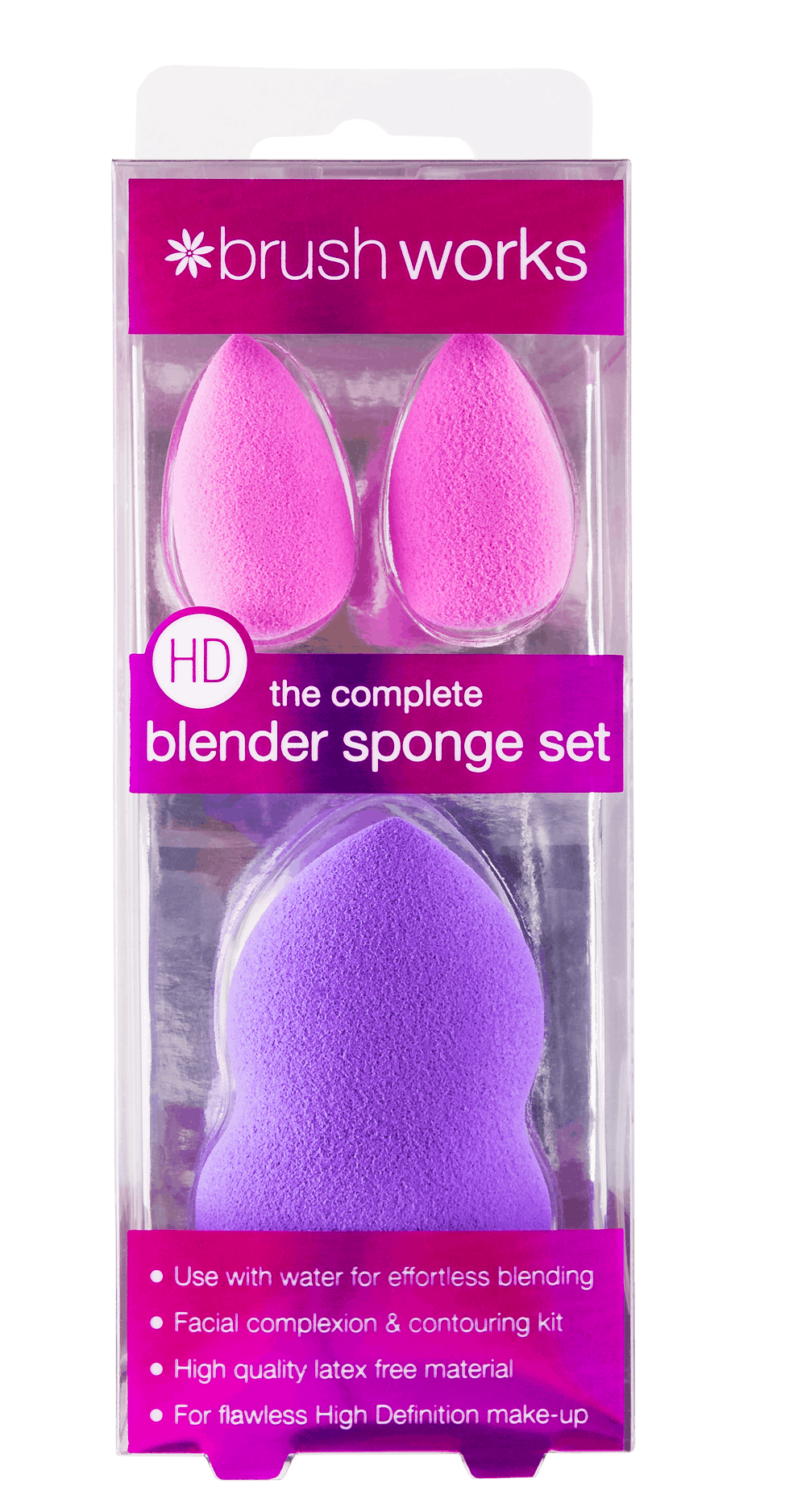 brushworks The Complete Blender Sponge Set 3 stk 89.95 kr + Fri Frakt