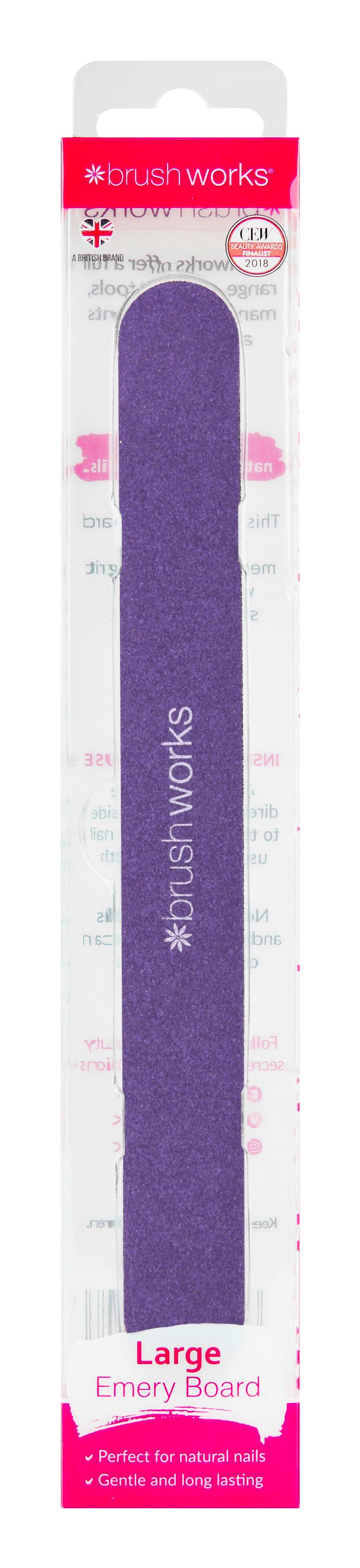 brushworks Large Emery Board 1 stk 17.95 kr + Fri Frakt og Ingen Toll