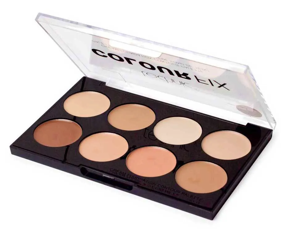 Technic Colour Fix Cream Foundation Contour Palette 8 x 3.5 g