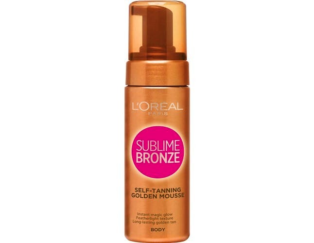 L'Oréal Paris Sublime Bronze Self Tanning Golden Mousse 150 ml 3.99