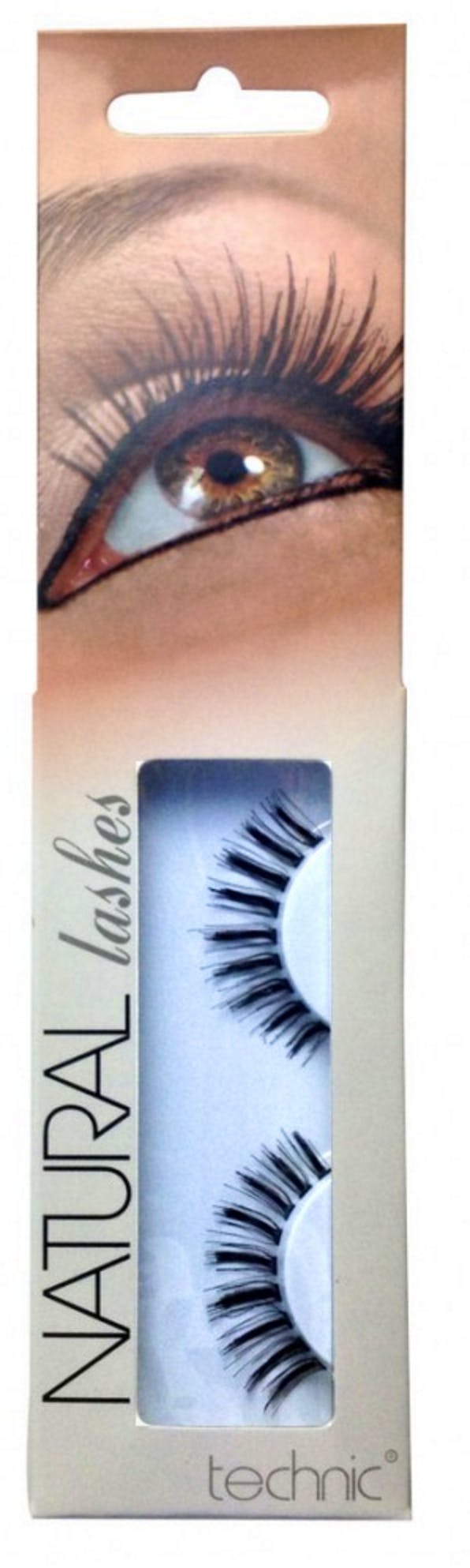 Technic Natural Lashes False Eyelashes A27 1 par