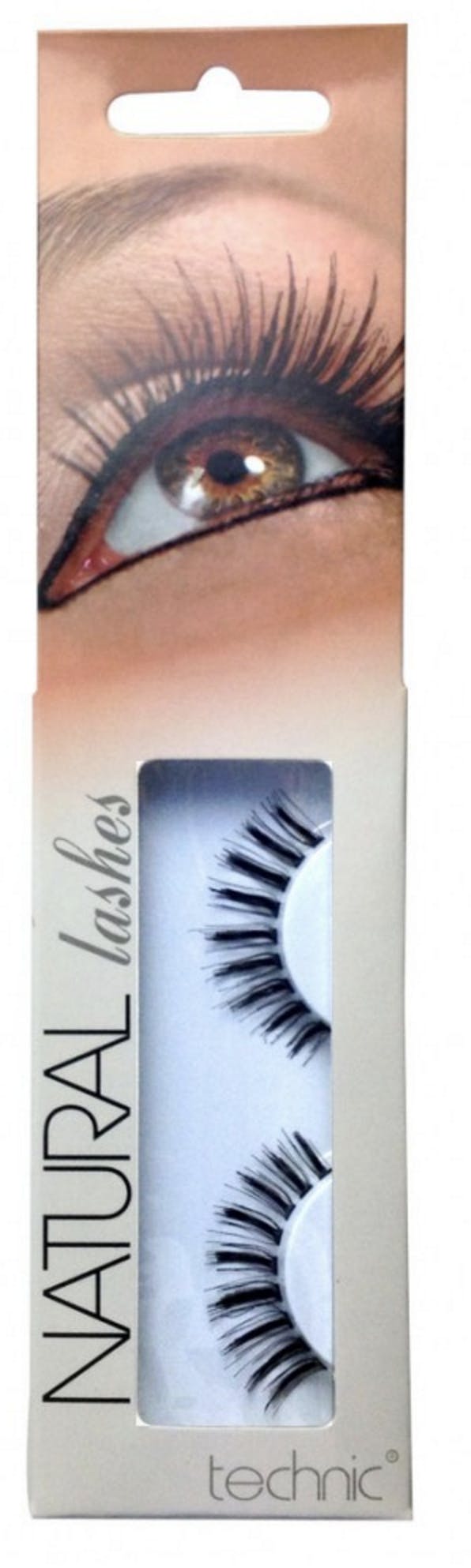 Technic Natural Lashes False Eyelashes A27 1 par