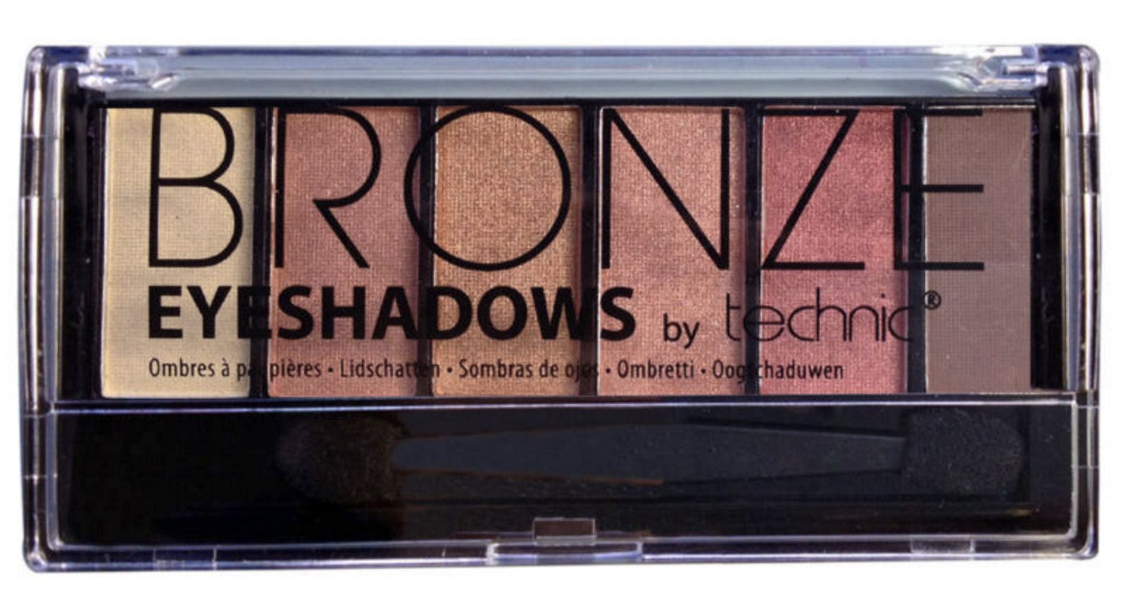 Technic 6 Shade Eyeshadow Palette Bronze 7,5 g