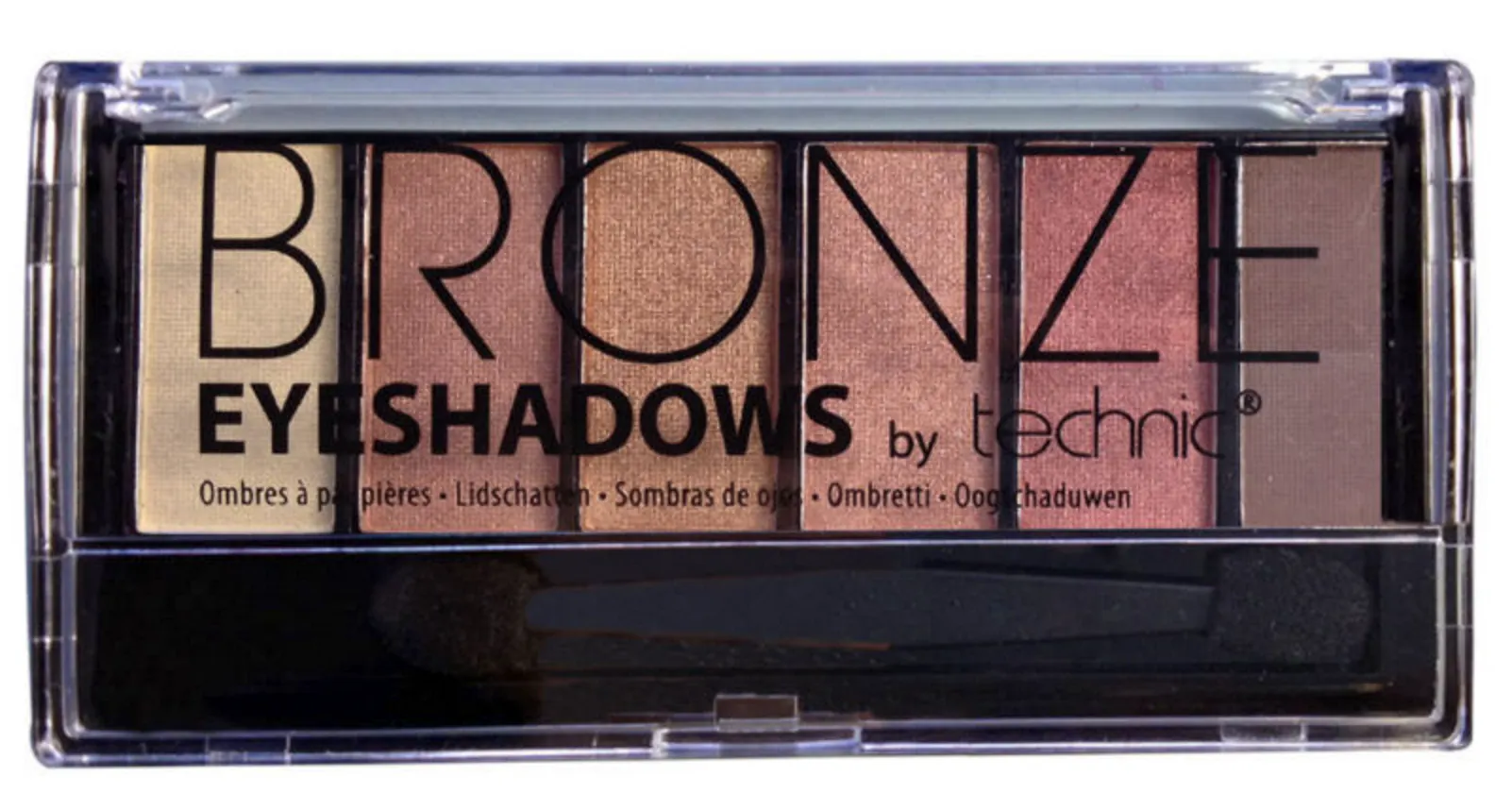 Technic 6 Shade Eyeshadow Palette Bronze 7.5 g