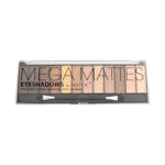 Technic Mega Mattes Eyeshadow Palette Nudes 10,8 g