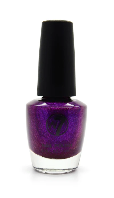 W7 Nail Polish 106 Purple Rain 15 ml