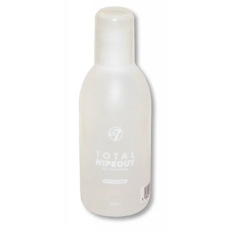 W7 Total Wipeout Acetone Free Nail Polish Remover 150 ml